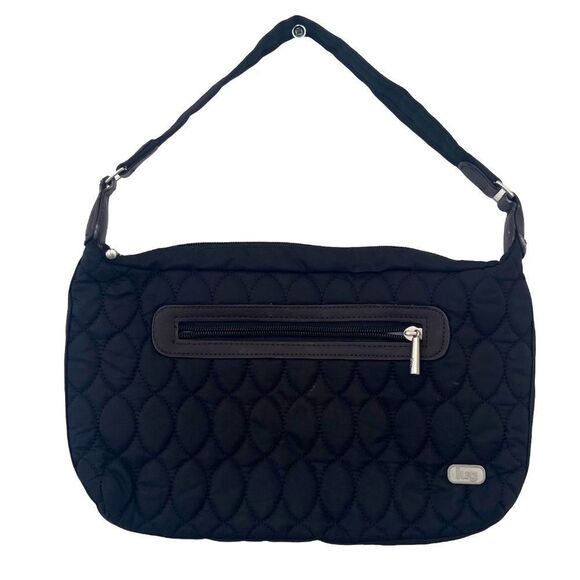 NWOT lug Canter Collection Black "Trotter Midnight" Mini Shoulder Hand Bag Purse - Picture 1 of 10